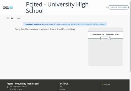 Pcjted - University High School