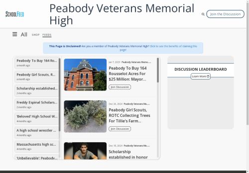 Peabody Veterans Memorial High