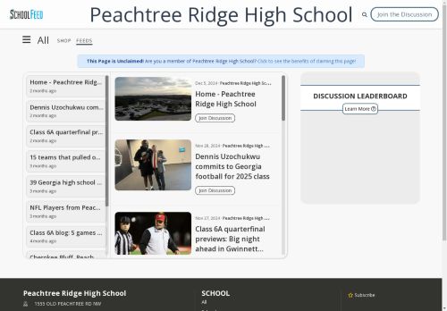 Peachtree Ridge High School