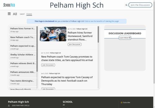 Pelham High Sch