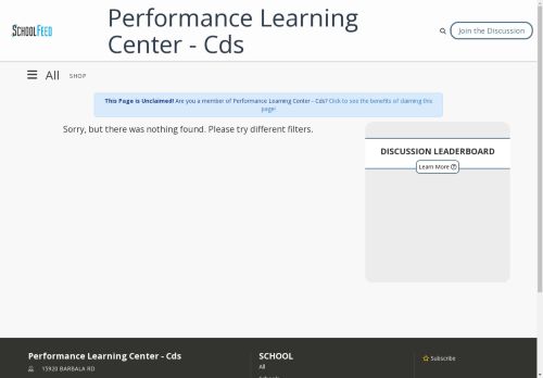 Performance Learning Center - Cds