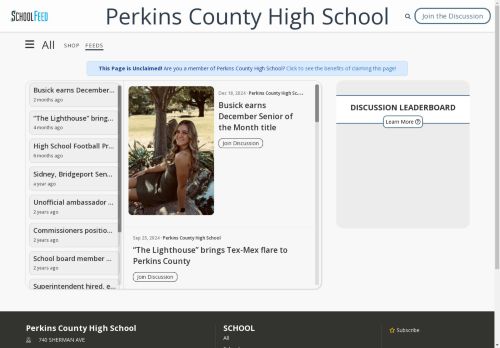 Perkins County High School