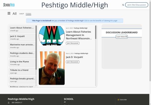Peshtigo Middle/High