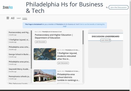 Philadelphia Hs for Business & Tech