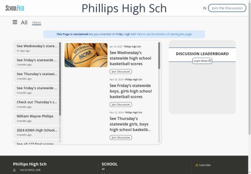 Phillips High Sch
