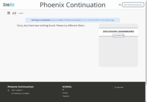 Phoenix Continuation