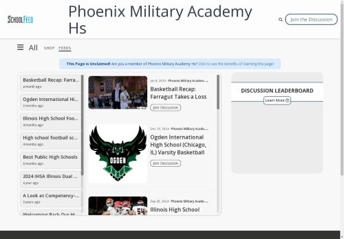 Phoenix Military Academy Hs