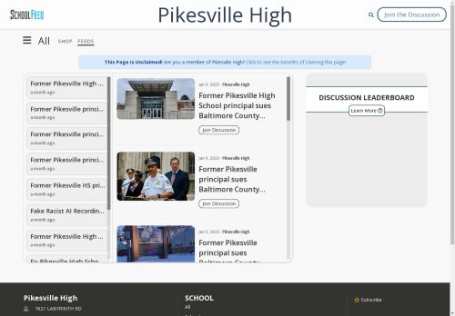 Pikesville High
