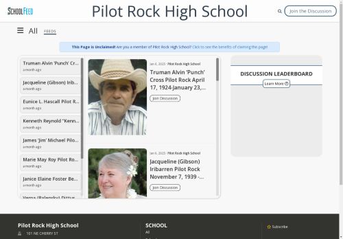 Pilot Rock High School