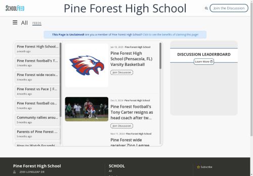 Pine Forest High School