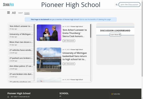 Pioneer High School