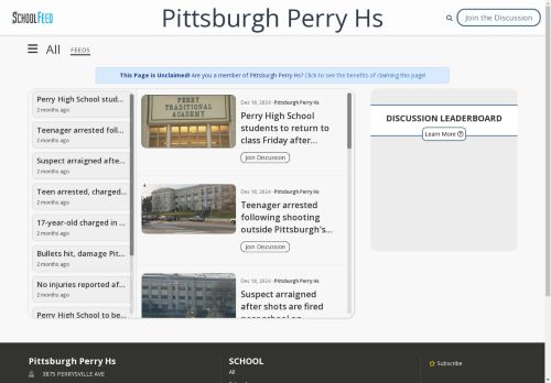 Pittsburgh Perry Hs