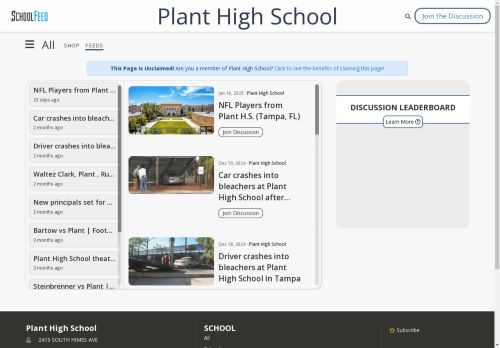 Plant High School