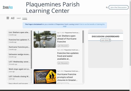 Plaquemines Parish Learning Center