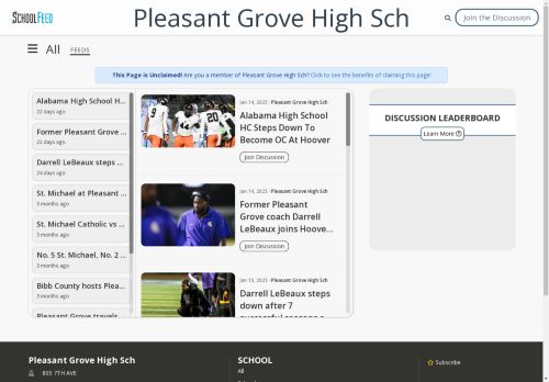 Pleasant Grove High Sch