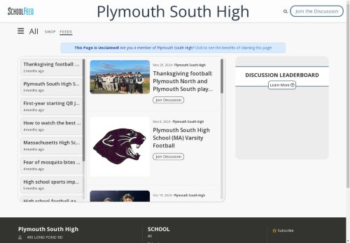 Plymouth South High
