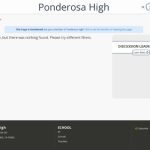Ponderosa High