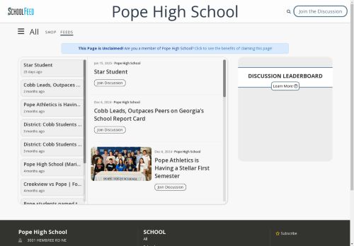 Pope High School