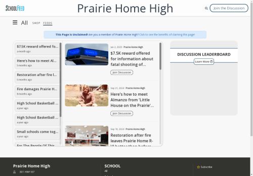 Prairie Home High
