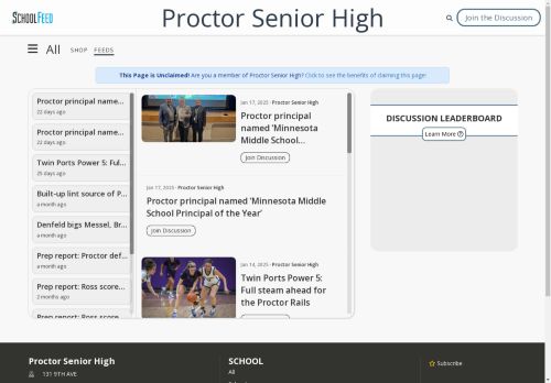 Proctor Senior High