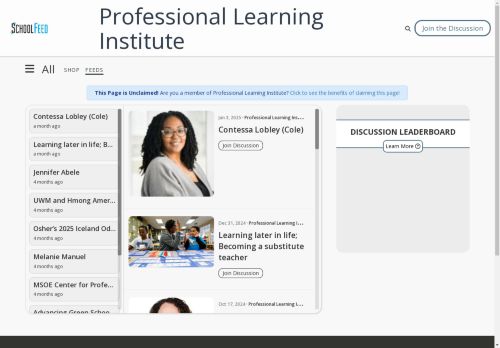 Professional Learning Institute