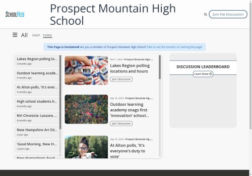 Prospect Mountain High School