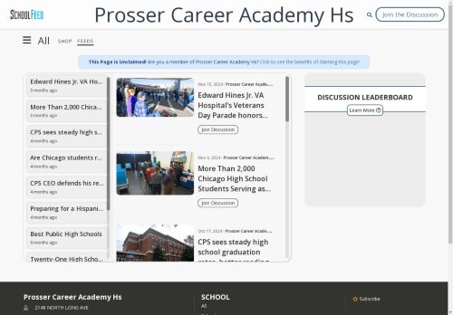 Prosser Career Academy Hs