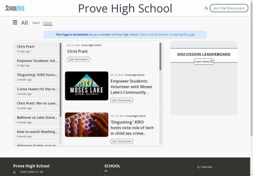 Prove High School