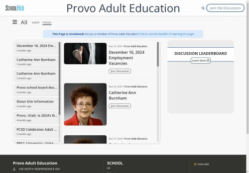 Provo Adult Education