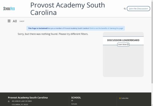 Provost Academy South Carolina