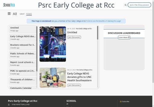 Psrc Early College at Rcc