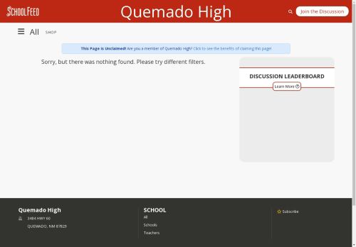 Quemado High