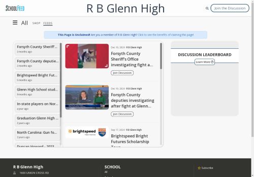R B Glenn High
