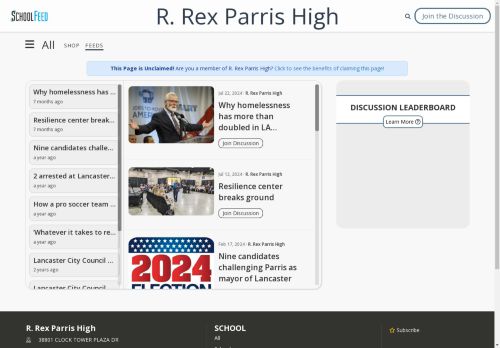 R. Rex Parris High