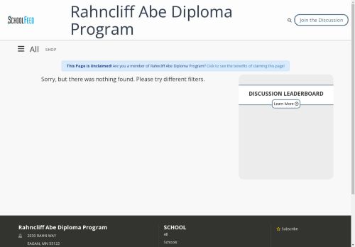 Rahncliff Abe Diploma Program