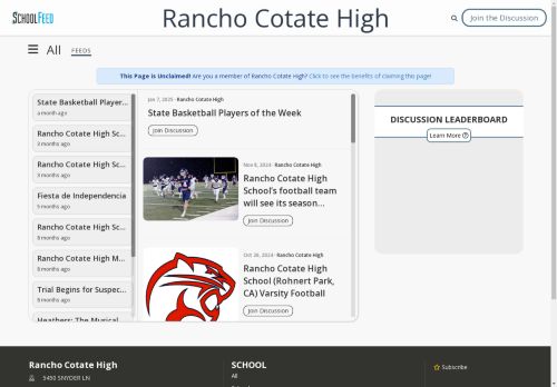 Rancho Cotate High