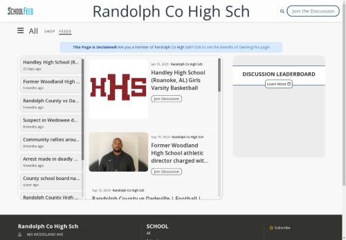 Randolph Co High Sch
