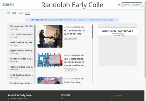 Randolph Early Colle