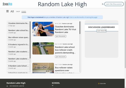 Random Lake High