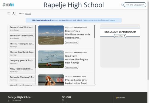 Rapelje High School