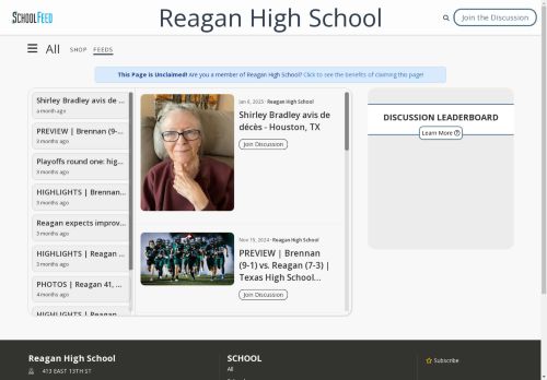 Reagan High School