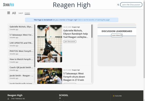 Reagen High