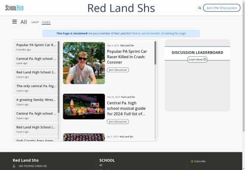 Red Land Shs