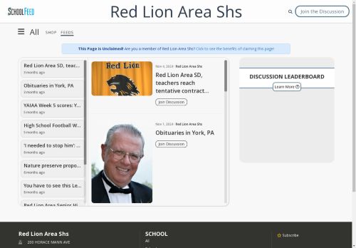 Red Lion Area Shs
