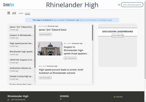 Rhinelander High