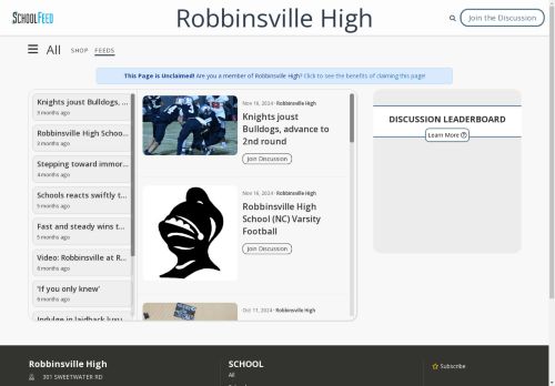 Robbinsville High