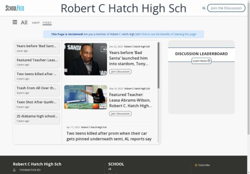 Robert C Hatch High Sch