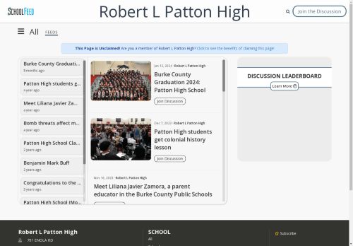 Robert L Patton High