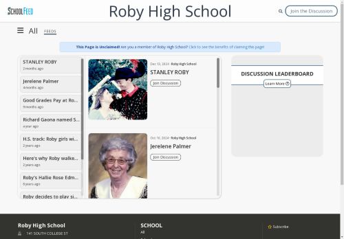 Roby High School