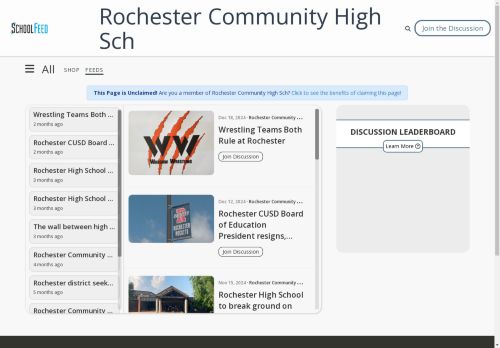 Rochester Community High Sch